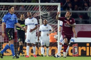 Soccer: Serie A; Livorno-Inter