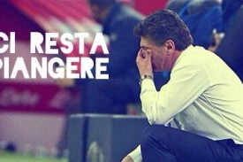 mazzarri piangere