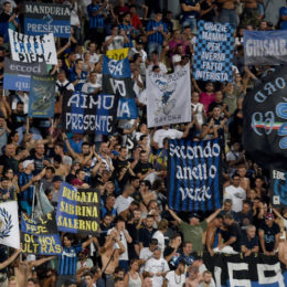 tifosi con aimo presente