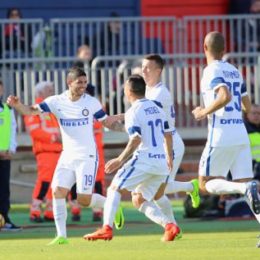 cagliari-inter 1-5 esultanza