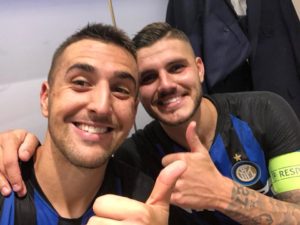 Vecino e Icardi su twitter