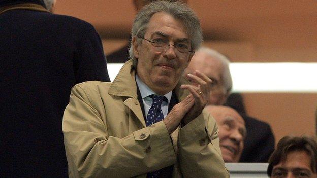 Moratti scrive all'inter